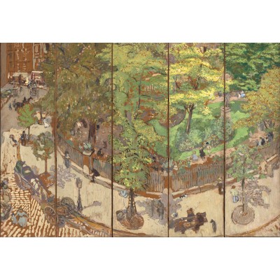 Puzzle Grafika-Kids-01285 Edouard Vuillard : Square Vintimille, 1911
