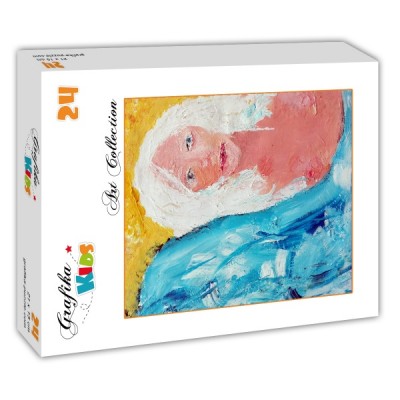 Puzzle Grafika-Kids-01414 Mädchen mit weißem Haar