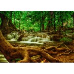Puzzle   Wasserfall im Wald