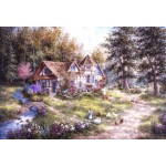 Puzzle   XXL Teile - Dennis Lewan - Glacier Ridge Manor