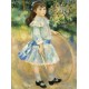 Auguste Renoir : Girl with a Hoop, 1885