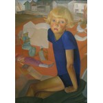 Puzzle   Boris Grigoriev: Portrait du Fils de l'Artiste - Kirill, 1920