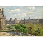 Puzzle   Camille Pissarro: Place du Carrousel, Paris, 1900