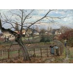Puzzle   Camille Pissarro: The Fence, 1872