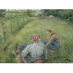 Puzzle   Camille Pissarro: Young Peasant Girls Resting in the Fields near Pontoise, 1882