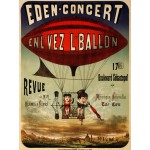 Puzzle  Grafika-00612 Affiche pour Eden-concert, 1884
