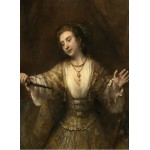 Puzzle  Grafika-01920 Rembrandt : Lucretia, 1664