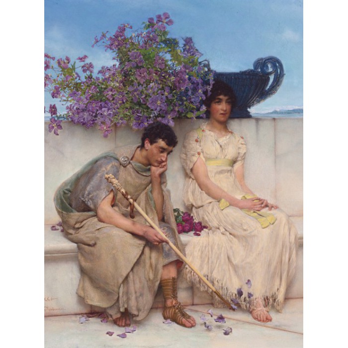 Puzzle Grafika-F-30122 Sir Lawrence Alma-Tadema: An eloquent silence
