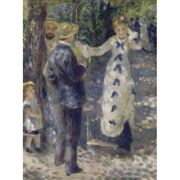 Puzzle Grafika-F-30129 Auguste Renoir: La Balançoire, 1876
