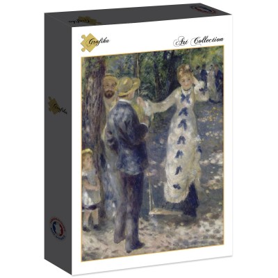 Puzzle Grafika-F-30129 Auguste Renoir: La Balançoire, 1876