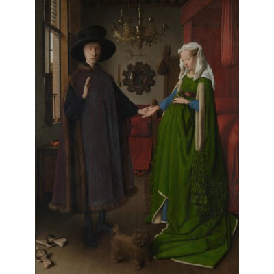 Puzzle Grafika-F-30140 Jan Van Eyck: Les époux Arnolfini, 1434