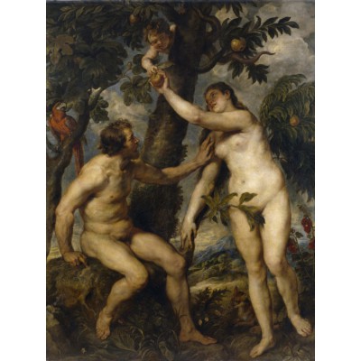 Puzzle Grafika-F-30141 Peter Rubens: Adam et Ève, 1628-1629