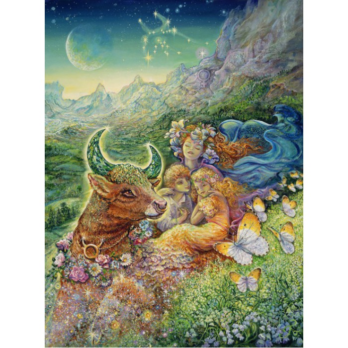 Puzzle Grafika-F-30206 Sternzeichen Stier