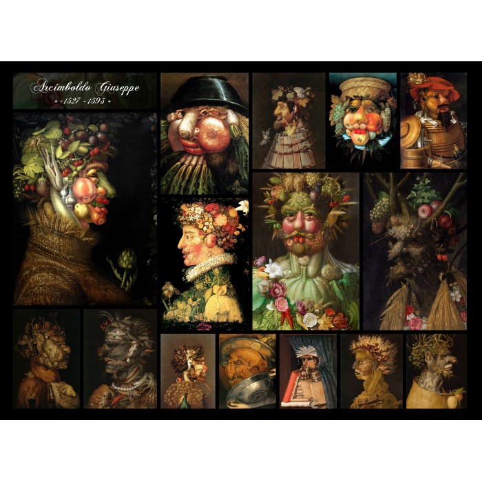 Arcimboldo Giuseppe - Collage