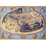 Puzzle  Grafika-F-30242 Claudius Ptolemy: Weltkarte, 1482