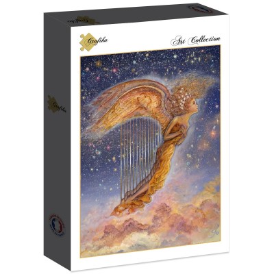 Puzzle Grafika-F-30248 Harp Angel