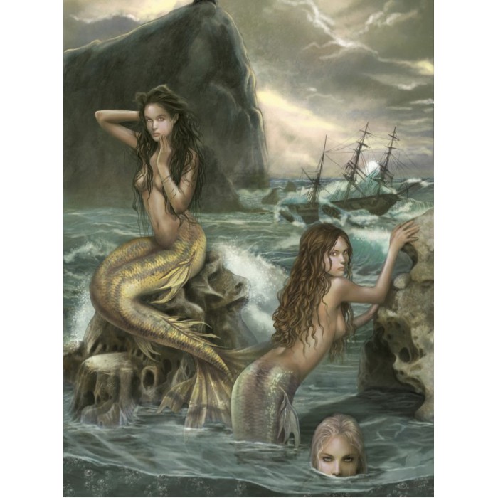 Puzzle Grafika-F-30252 The Song of Lorelei