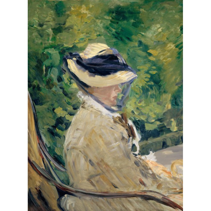 Edouard Manet - Frau Manet, 1880