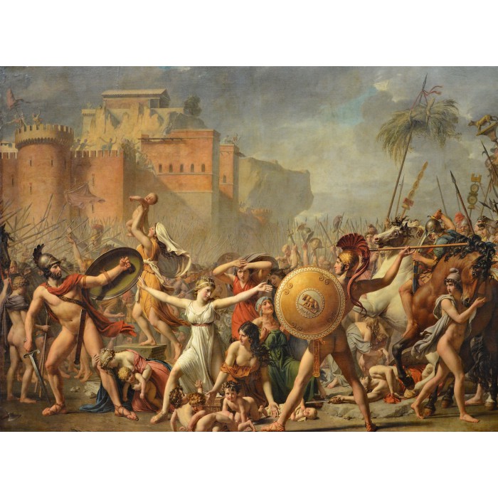 Jacques-Louis David: The Intervention of the Sabine Women, 1799