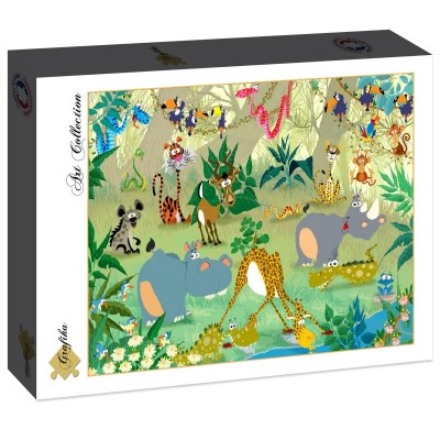Puzzle Grafika-F-30384 François Ruyer: Jungle