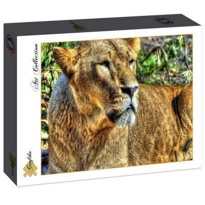 Puzzle Grafika-F-30407 Löwin