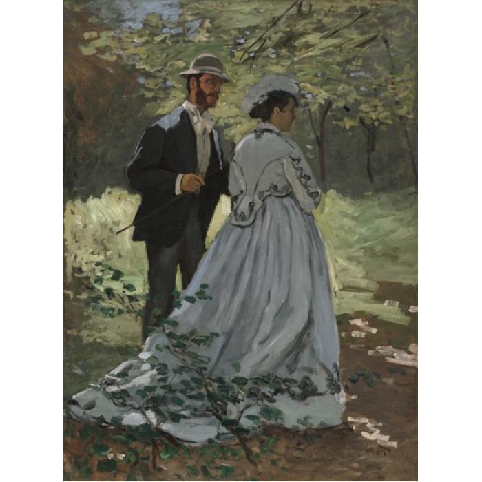 Puzzle  Grafika-F-30421 Claude Monet - Bazille und Camille, 1865