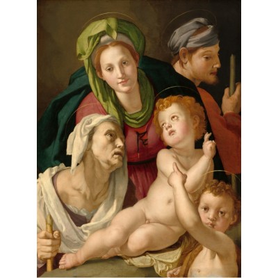 Puzzle Grafika-F-30468 Agnolo Bronzino: The Holy Family, 1527/1528