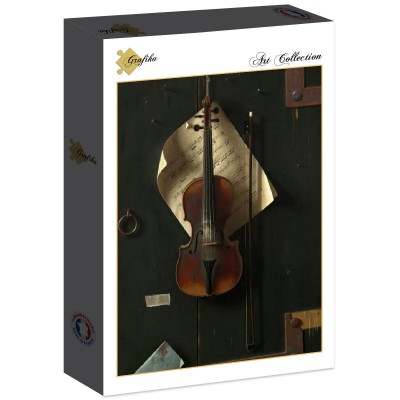 Puzzle Grafika-F-30486 William Michael Harnett: The Old Violin, 1886