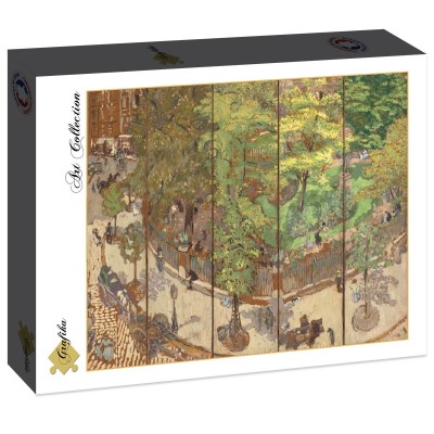 Puzzle Grafika-F-30491 Edouard Vuillard : Square Vintimille, 1911