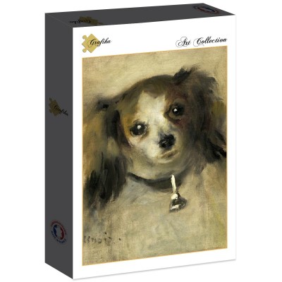 Puzzle Grafika-F-30515 Auguste Renoir: Head of a Dog, 1870
