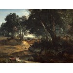 Puzzle  Grafika-F-30554 Jean-Baptiste-Camille Corot: Forest of Fontainebleau, 1834
