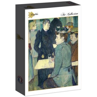 Puzzle Grafika-F-30555 Henri de Toulouse-Lautrec: A Corner of the Moulin de la Galette, 1892