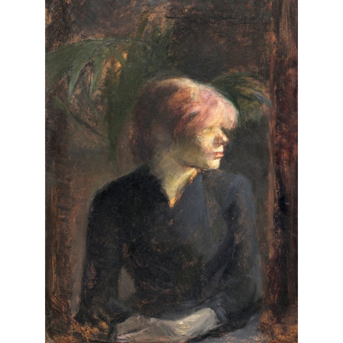 Puzzle Grafika-F-30558 Henri de Toulouse-Lautrec: Carmen Gaudin, 1885