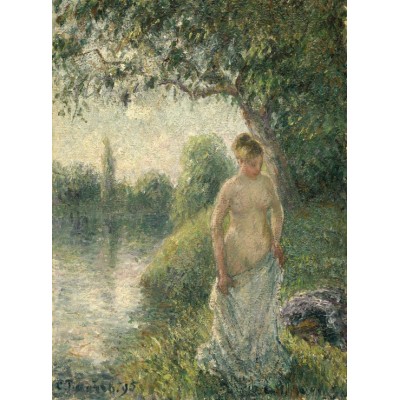 Puzzle Grafika-F-30565 Pissarro Camille: The Bather, 1895