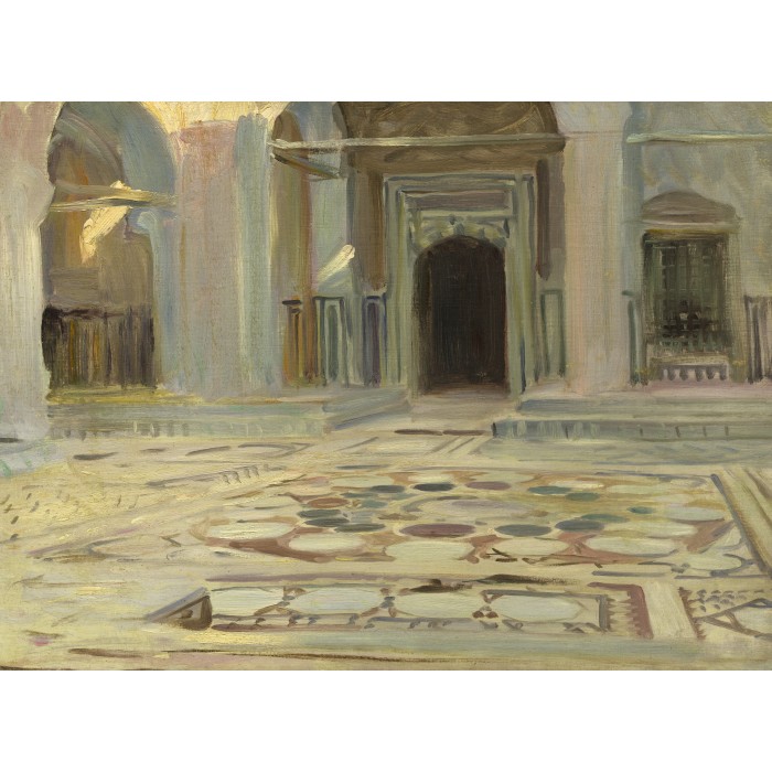 Puzzle Grafika-F-30582 John Singer Sargent: Pavement, Cairo, 1891