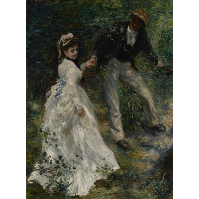 Pierre-Auguste Renoir: La Promenade, 1870