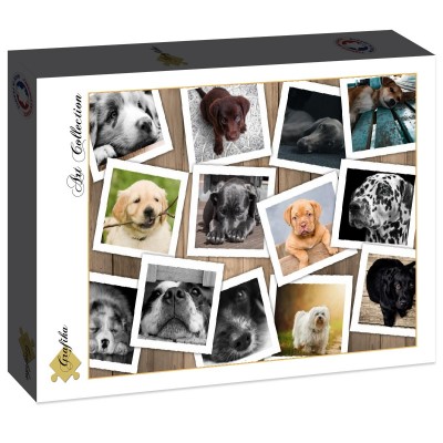 Puzzle Grafika-F-30620 Hunde