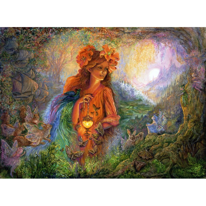 Puzzle  Grafika-F-30670 Josephine Wall - Lighting the Way