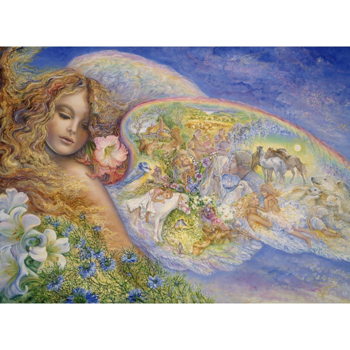 Puzzle  Grafika-F-30672 Josephine Wall - Wings of Love