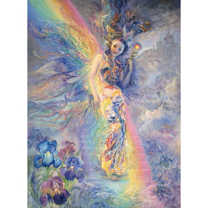 Puzzle  Grafika-F-30673 Josephine Wall - Iris, Keeper of the Rainbow