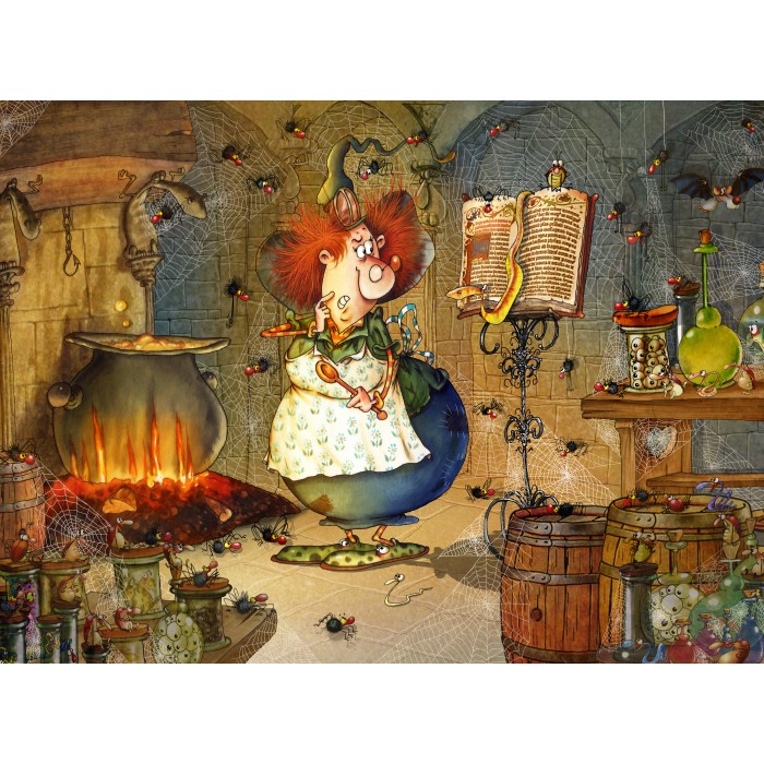 Puzzle Grafika-F-30741 François Ruyer - Hexe