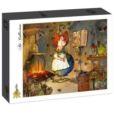 Puzzle Grafika-F-30741 François Ruyer - Hexe