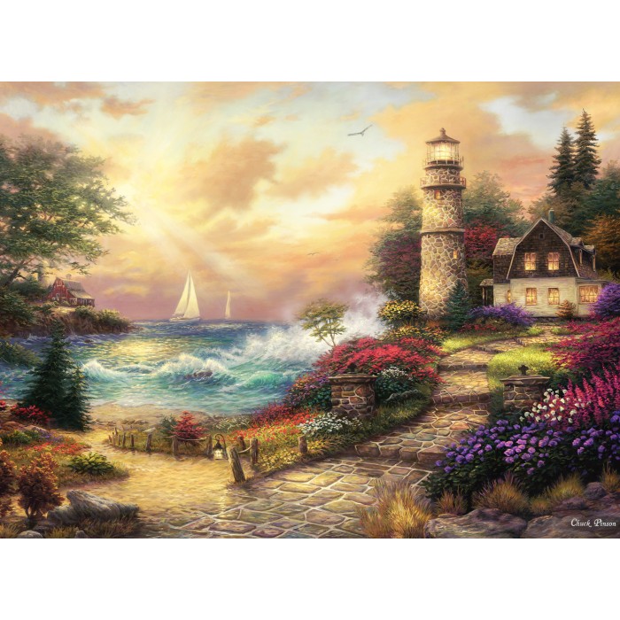 Puzzle  Grafika-F-30773 Chuck Pinson - Seaside Dreams