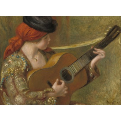 Puzzle Grafika-F-30789 Auguste Renoir - Young Spanish Woman with a Guitar
