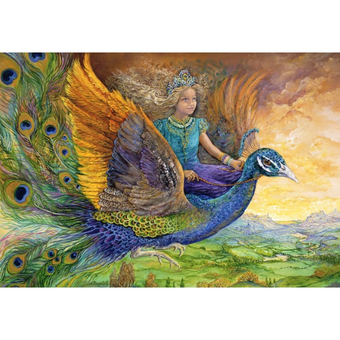 Puzzle  Grafika-F-32391 Peacock Princess