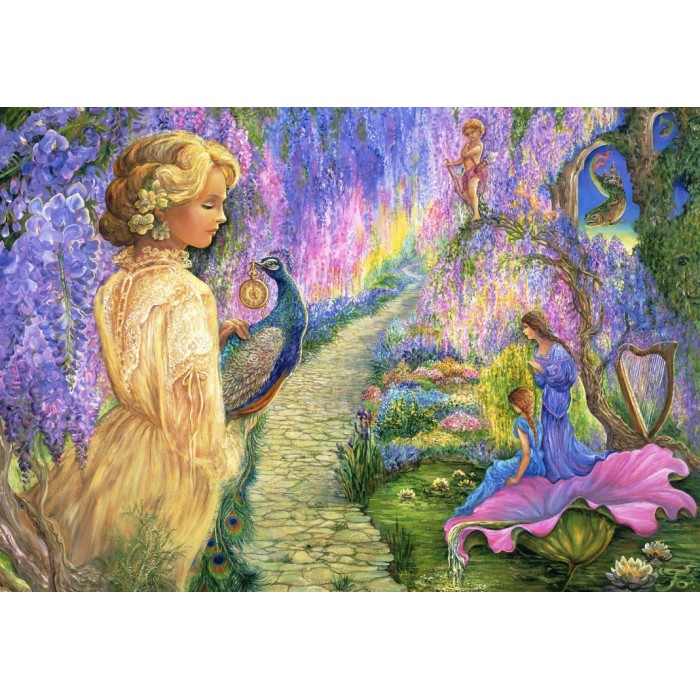 Puzzle  Grafika-F-32417 Wisteria Way