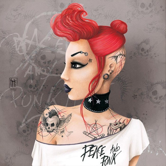 Puzzle  Grafika-F-32718 Punk