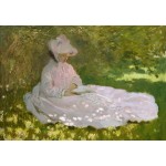 Puzzle  Grafika-F-32779 Claude Monet - Springtime, 1872