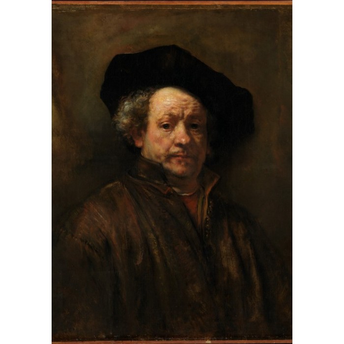 Rembrandt - Selbstporträt, 1660