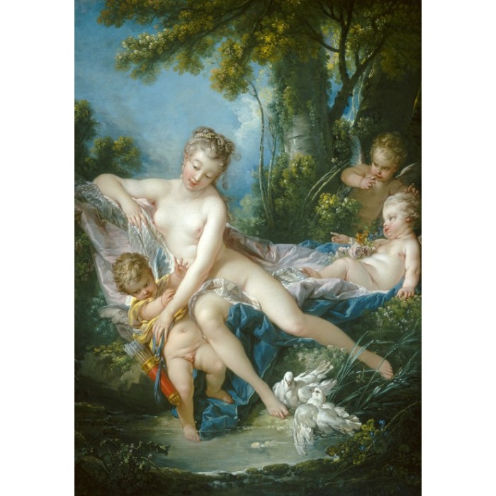 François Boucher: The Bath of Venus, 1751